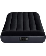 3 - Materasso gonfiabile una piazza e mezza Intex 64148ND Airbed Dura-Beam Pillow Rest Classic