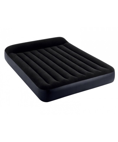 1 - Materasso gonfiabile matrimoniale Intex 64150ND Airbed Dura-Beam Pillow Rest Classic
