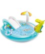 1 - Piscina play center Alligatore 57165 Intex scivolo