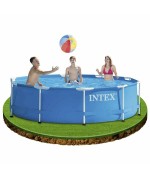 1 - Piscina Intex fuori terra rotonda 366 cm 28210 Metal Frame