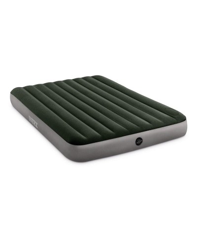 1 - Materasso gonfiabile matrimoniale Intex 64763 Airbed Dura-Beam Standard Downy pompa a pedale