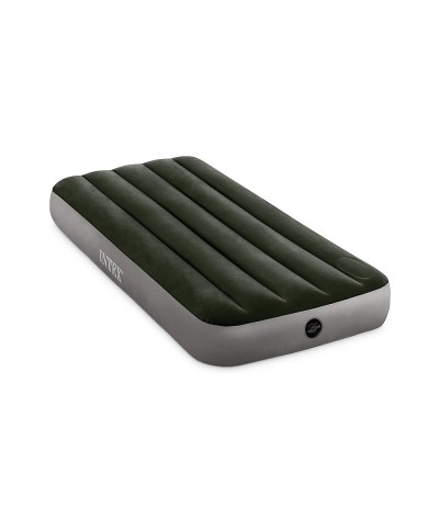 1 - Materasso gonfiabile singolo Intex 64761 Airbed Dura-Beam Standard Downy