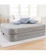 3 - Materasso gonfiabile Intex 64490ND matrimoniale con pompa Airbed Dura-Beam Supreme Air-Flow