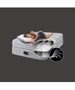 4 - Materasso gonfiabile Intex 64490ND matrimoniale con pompa Airbed Dura-Beam Supreme Air-Flow