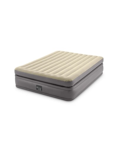 2 - Materasso gonfiabile Intex 64164 letto matrimoniale con pompa Airbed Dura-Beam Prime Comfort Elevated