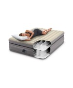 4 - Materasso gonfiabile Intex 64164 letto matrimoniale con pompa Airbed Dura-Beam Prime Comfort Elevated