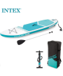 1 - Sup gonfiabile Intex 68241 Aqua Quest 240 tavola surf remo pagaia pompa