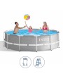 1 - Piscina fuoriterra Intex 26716 rotonda Prisma Frame 366 x 99 cm con pompa