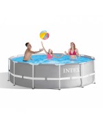 2 - Piscina fuoriterra Intex 26716 rotonda Prisma Frame 366 x 99 cm con pompa