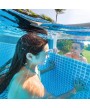 4 - Piscina fuoriterra Intex 26730 Prism Clearview Premium 488 x 122 cm pompa