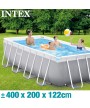 3 - Piscina fuoriterra Intex 26790 rettangolare Prisma 400 x 200 x 122 cm pompa