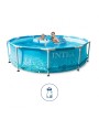 1 - Piscina fuori terra rotonda Intex 28208 Beachside metal Frame 305 x 76 cm