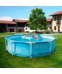 3 - Piscina fuori terra rotonda Intex 28208 Beachside metal Frame 305 x 76 cm
