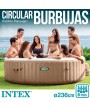 4 - Piscina idromassaggio SPA gonfiabile Intex 28412 con pompa 236 x 71 cm