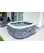 2 - Piscina fuori terra Idromassaggio SPA Intex Greystone deluxe 28450 pompa