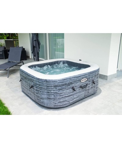 2 - Piscina fuori terra Idromassaggio SPA Intex Greystone deluxe 28450 pompa