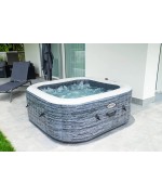 2 - Piscina fuori terra Idromassaggio SPA Intex Greystone deluxe 28450 pompa