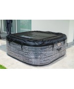 4 - Piscina fuori terra Idromassaggio SPA Intex Greystone deluxe 28450 pompa