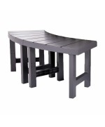 3 - Panchina Intex 28514 per Spa Rotonda 4 posti 2 pezzi altezza media 42 cm