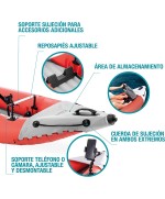 3 - Canoa gonfiabile Intex 68303 Excursion Pro