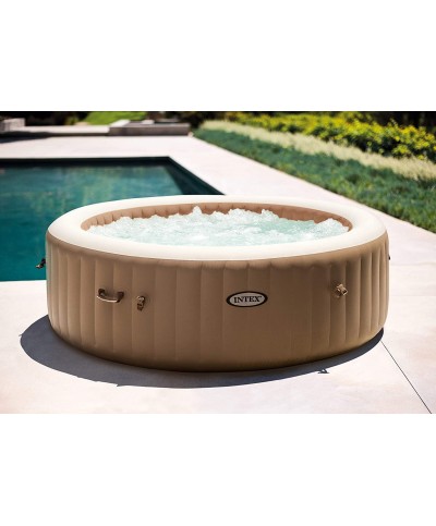 1 - Piscina idromassaggio SPA gonfiabile Intex 28428 Bubble pompa 216 x 71 cm