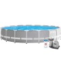 2 - Piscina fuoriterra Intex 26732 rotonda Prisma Frame 549 x 122 cm con pompa