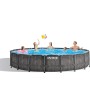 2 - Piscina fuoriterra Intex 26744 rotonda Greywood Prisma Frame 549 x 122 cm