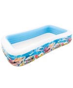 1 - Piscina gonfiabile Intex 58485NP Family Pesci