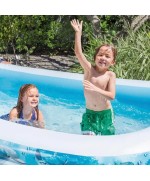 4 - Piscina gonfiabile Intex 58485NP Family Pesci
