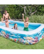 5 - Piscina gonfiabile Intex 58485NP Family Pesci