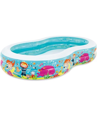2 - Intex 58490NP piscina gonfiabile Paradise rettangolare 262 x 160 x 46 cm
