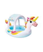 1 - Piscina spruzzo Unicorno con parasole Intex 58435
