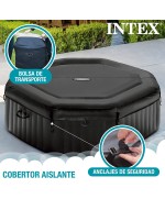 3 - Piscina Idromassaggio SPA Intex Bubble Deluxe 28462 ottagonale