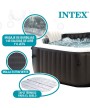 5 - Piscina Idromassaggio SPA Intex Bubble Deluxe 28462 ottagonale