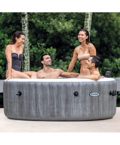 2 - Piscina fuori terra Idromassaggio SPA Intex Greywood Deluxe 28440