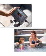 4 - Piscina fuori terra Idromassaggio SPA Intex Greywood Deluxe 28440