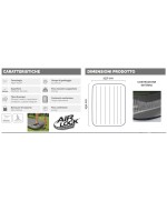 5 - Materasso gonfiabile piazza e mezzo Intex 64762 Airbed Dura-Beam Standard Downy