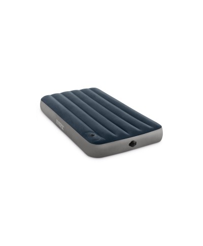 1 - Intex 64781 Materasso gonfiabile singolo pompa a pedale piede airbed