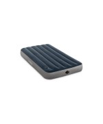 1 - Intex 64781 Materasso gonfiabile singolo pompa a pedale piede airbed