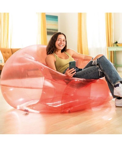 1 - Poltrona gonfiabile Intex 66501NP Trasparente Rosa