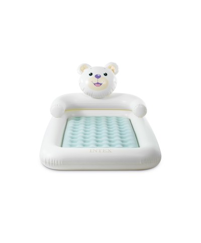 1 - Lettino culla da viaggio Intex 66814NP orsetto Airbed Bear Cozy Kidz