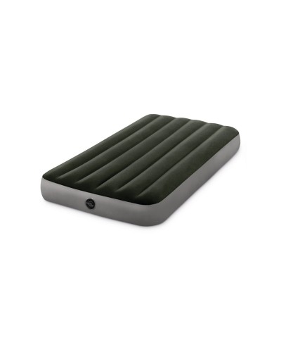 1 - Materasso gonfiabile Intex 64107 singolo Airbed Dura-Beam Standard Prestige Downy