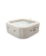 1 - Piscina Idromassaggio SPA Intex Chevron Deluxe 28472 fuori terra 4 posti