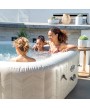 2 - Piscina Idromassaggio SPA Intex Chevron Deluxe 28472 fuori terra 4 posti