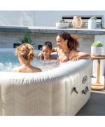 2 - Piscina Idromassaggio SPA Intex Chevron Deluxe 28472 fuori terra 4 posti