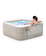 5 - Piscina Idromassaggio SPA Intex Chevron Deluxe 28472 fuori terra 4 posti