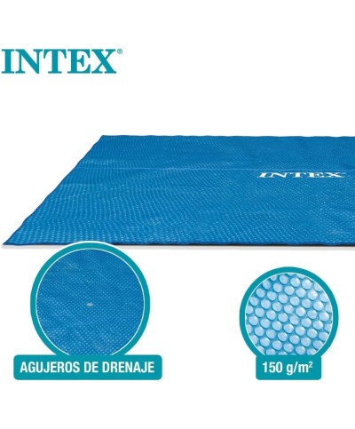 2 - Intex Telo solare termico 28017 piscina rettangolare Ultra Frame 732 x 366
