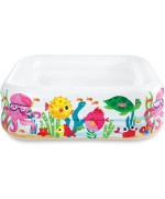 1 - Piscina gonfiabile Intex 57471NP Acquario quadrata cm 159 x 159 x 50 cm
