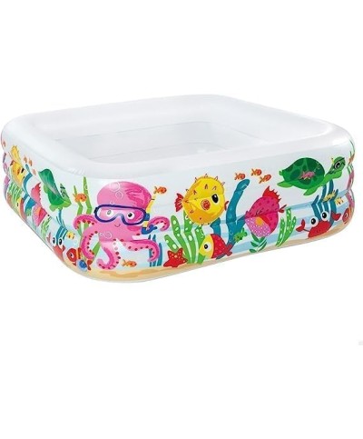 2 - Piscina gonfiabile Intex 57471NP Acquario quadrata cm 159 x 159 x 50 cm
