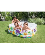 5 - Piscina gonfiabile Intex 57471NP Acquario quadrata cm 159 x 159 x 50 cm